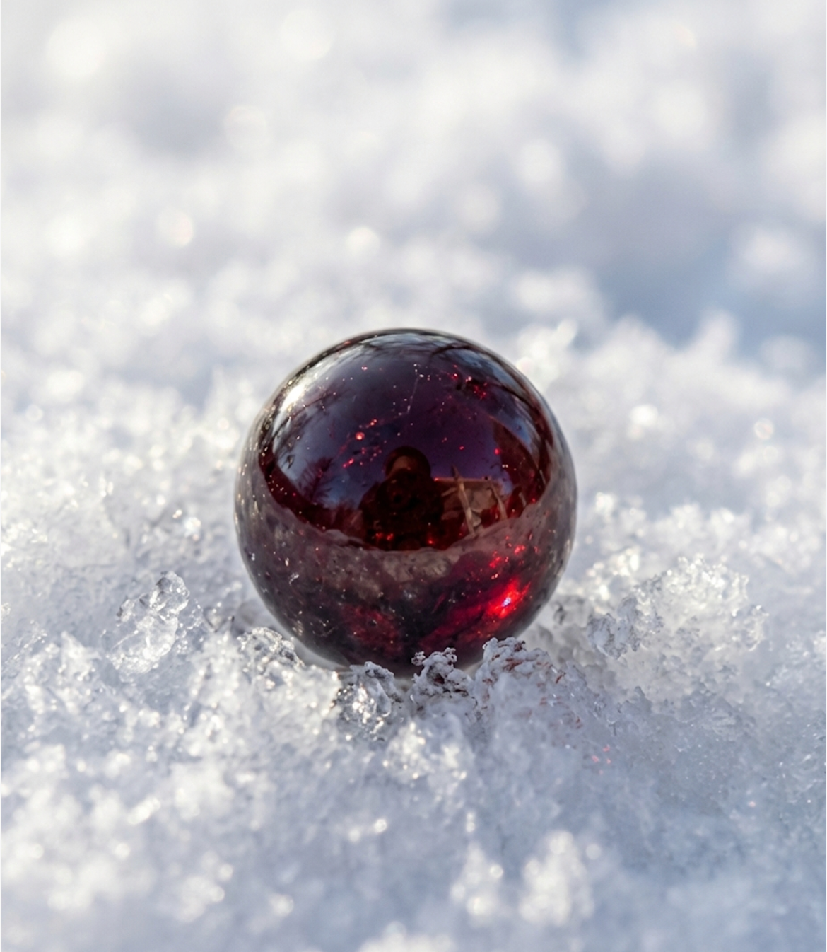 The Empress Flame | Siberian Purple Garnet