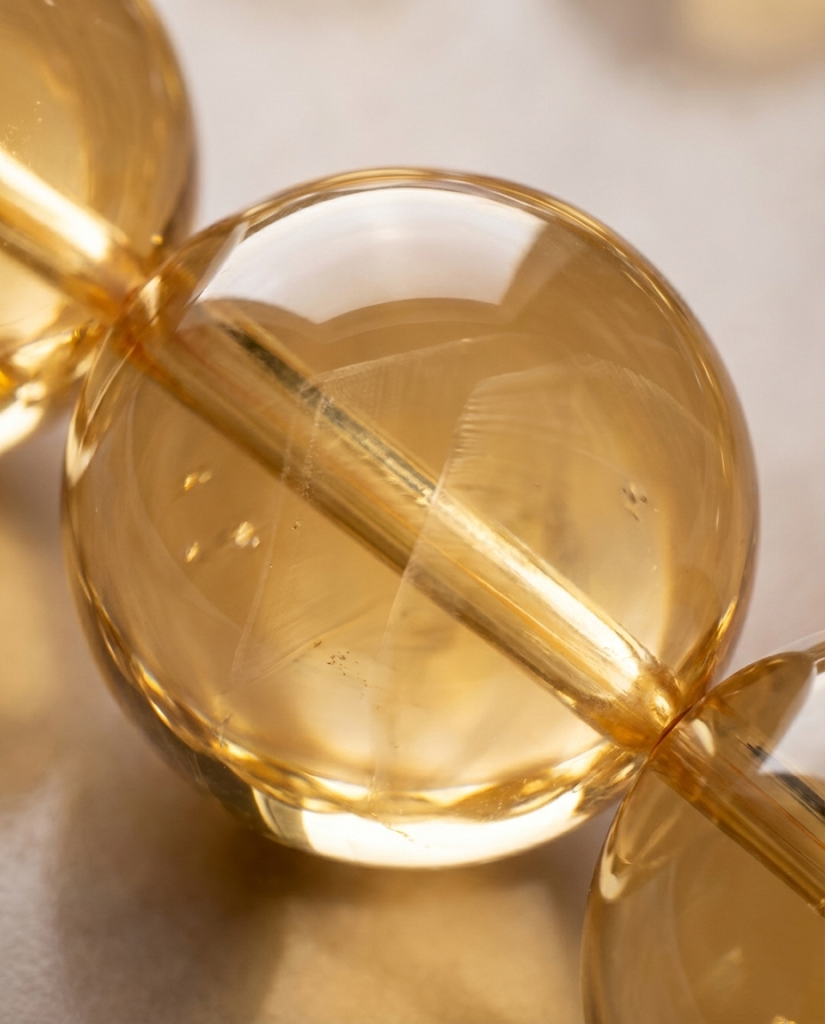 The Sunlit Meridian | Brazilian Honey Tower Quartz