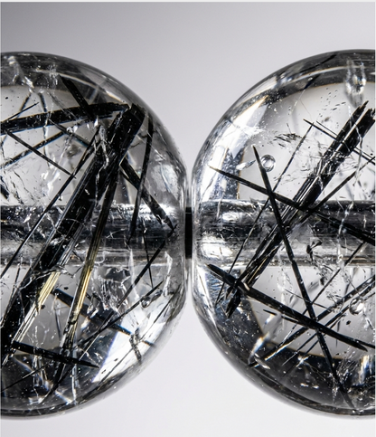 The Abyssal Flow | Brazilian Black Rutilated Quartz