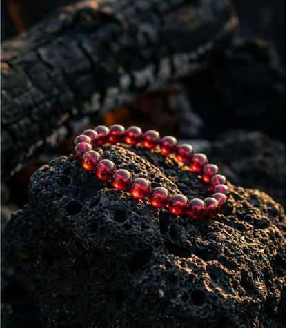 The Empress Flame | Siberian Purple Garnet
