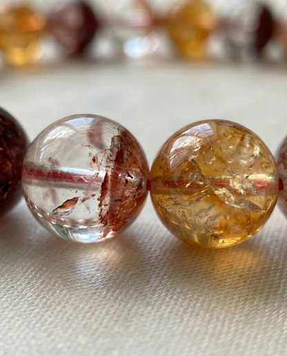 The Frozen Flame | Tanzanian Red Hematoid Quartz