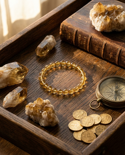The Sunlit Meridian | Brazilian Honey Tower Quartz