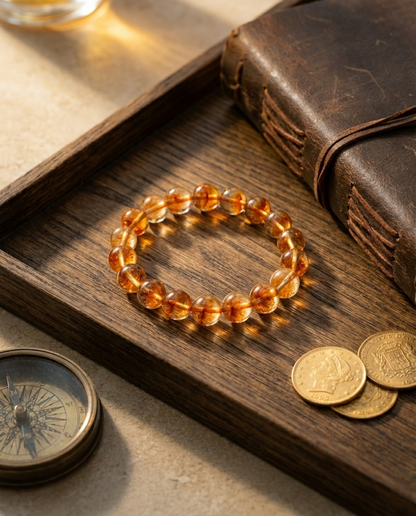 The Radiant Harvest | Brazilian Orange Hematoid Quartz