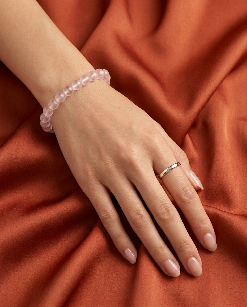 The Rose Sovereign | Deep Madagascar Rose Quartz